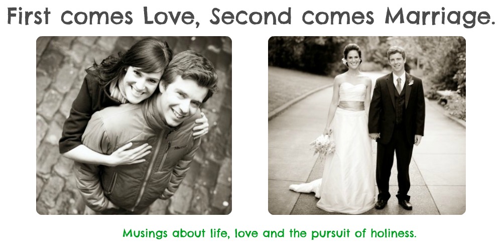 First comes Love, Second comes Marriage