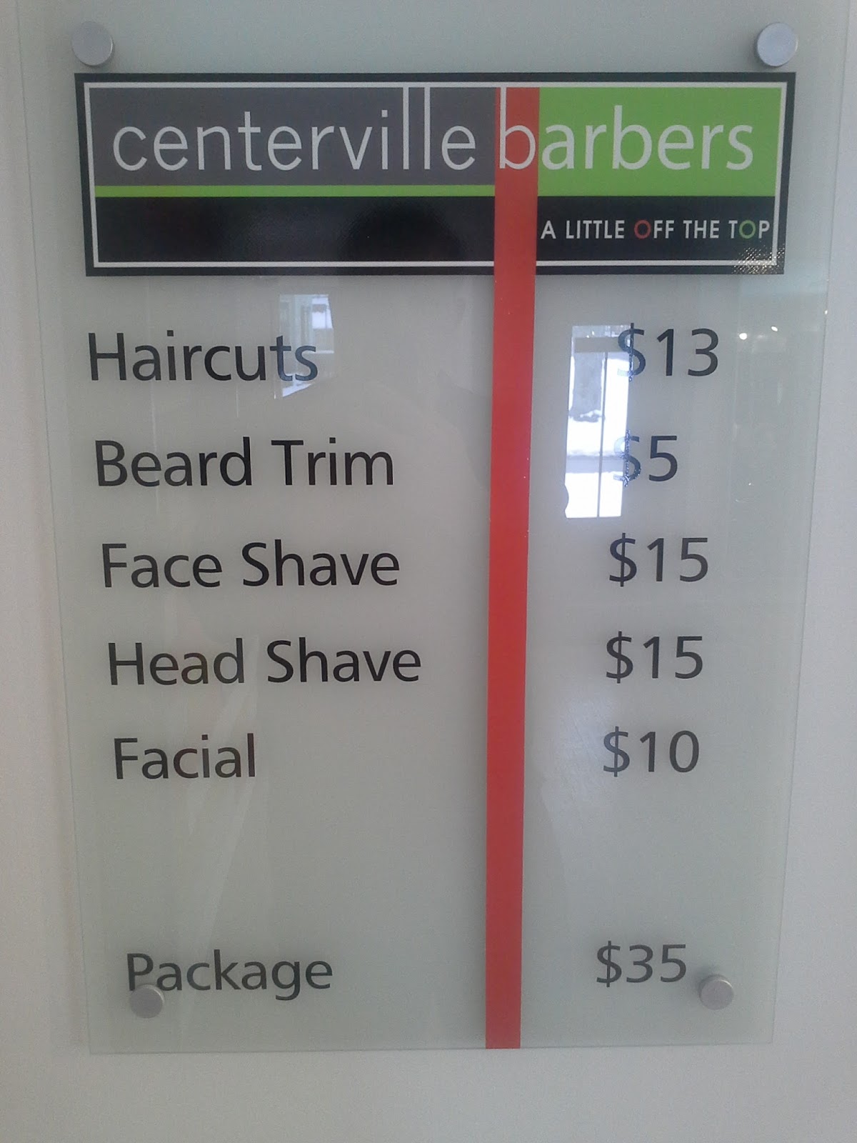 Centerville Barbers...A Little Off The Top