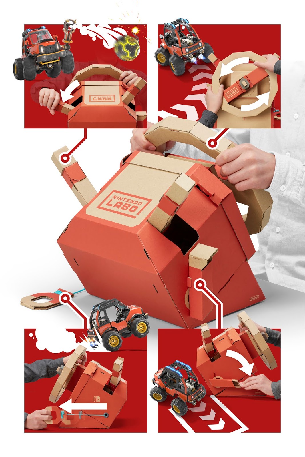 Nintendo Labo Vehicle Kit Nintendo Labo Vehicle Kit