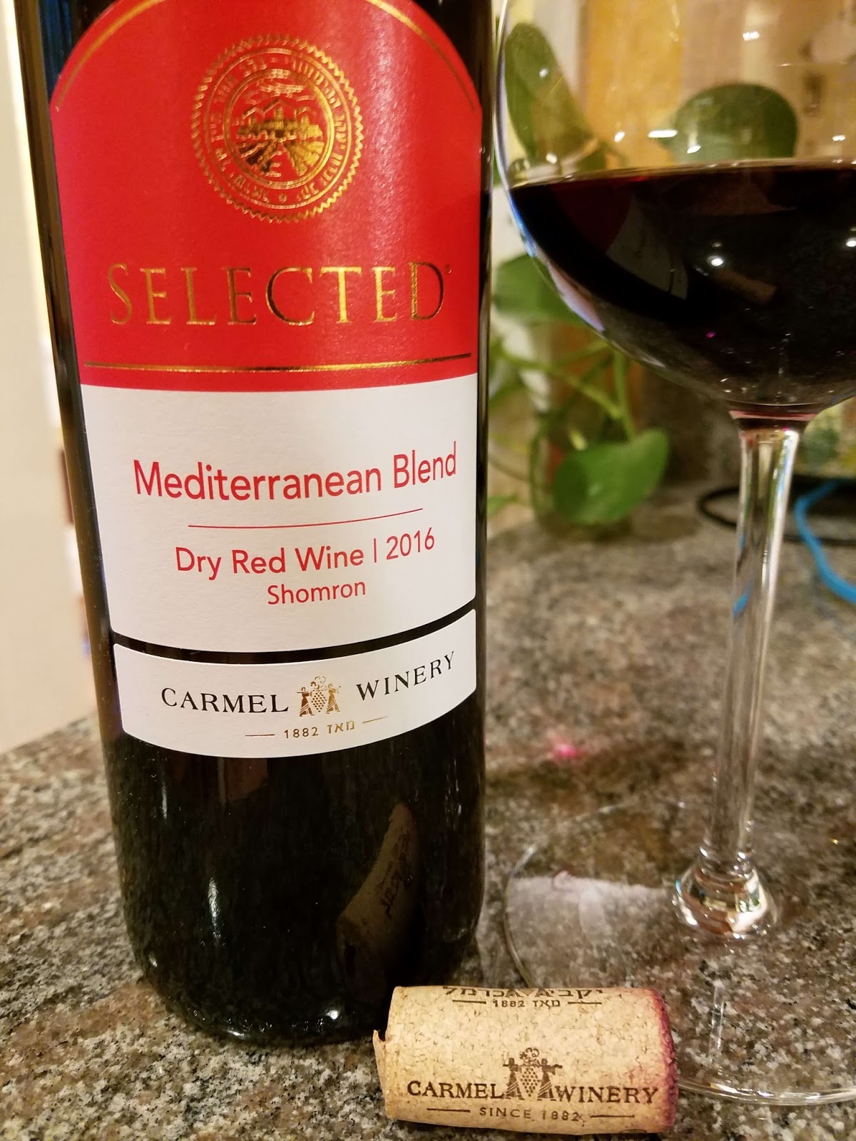 Carmel Winery's Selected Mediterranean Red Blend & Israeli Wine Regions