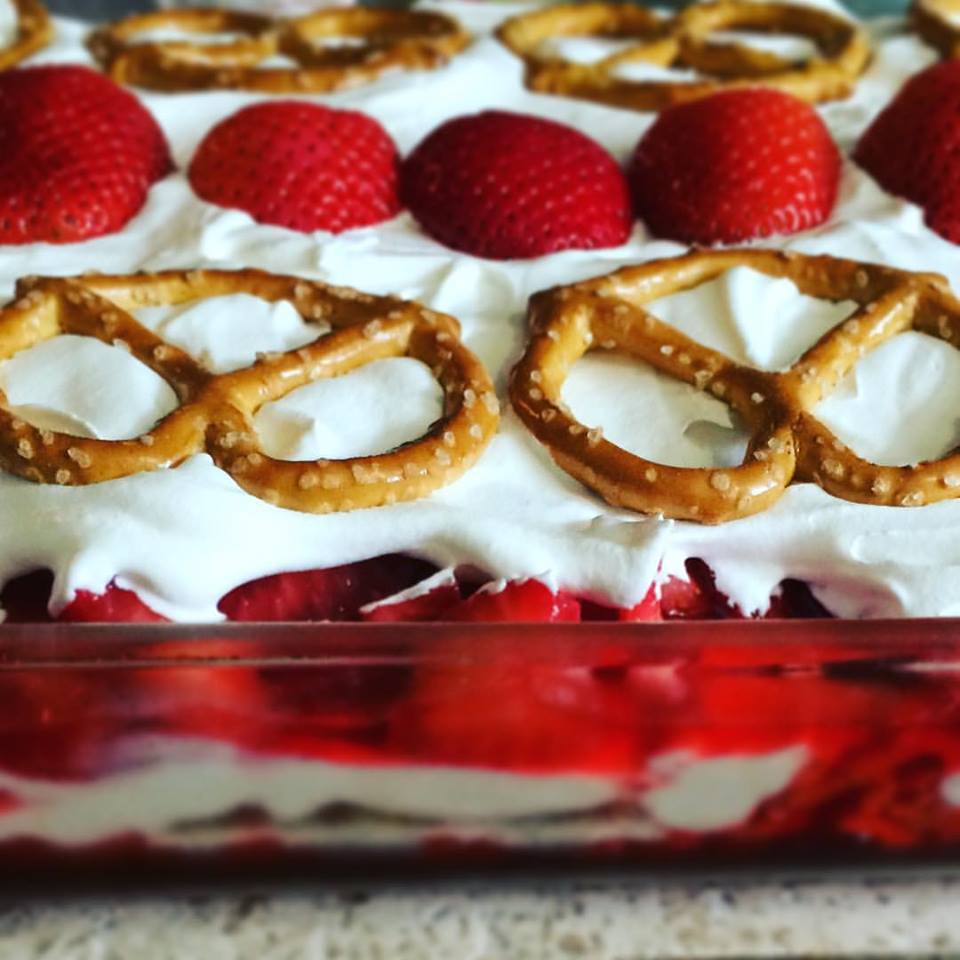 Strawberry Pretzel Dessert