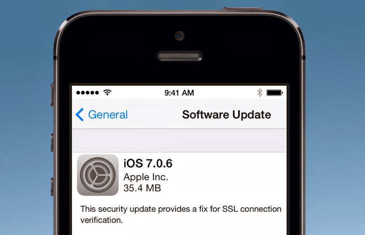 Apple's iOS vulnerable to Man-in-the-middle Attack, Install iOS 7.0.6 to Patch