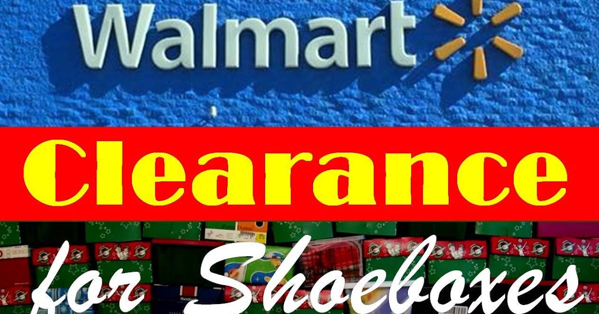 Simply Shoeboxes WalMart Clearance Brickseek for OCC Shoeboxes 2018