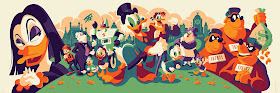 DuckTales Magica De Spell Edition Screen Print by Tom Whalen x Cyclops Print Works x Gallery Nucleus x Disney