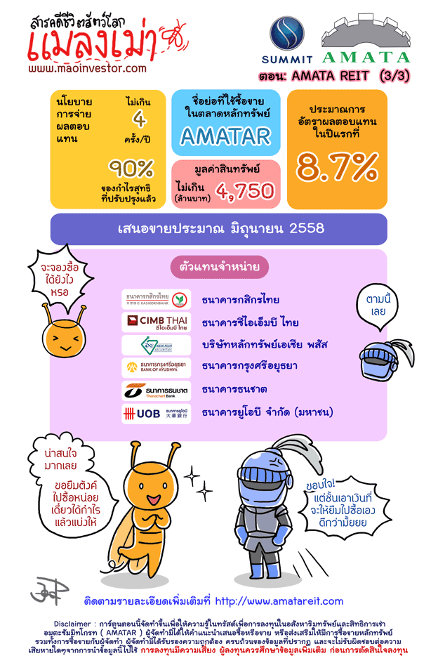 Mao Investor เจาะลึก Amata Summit Growth REIT