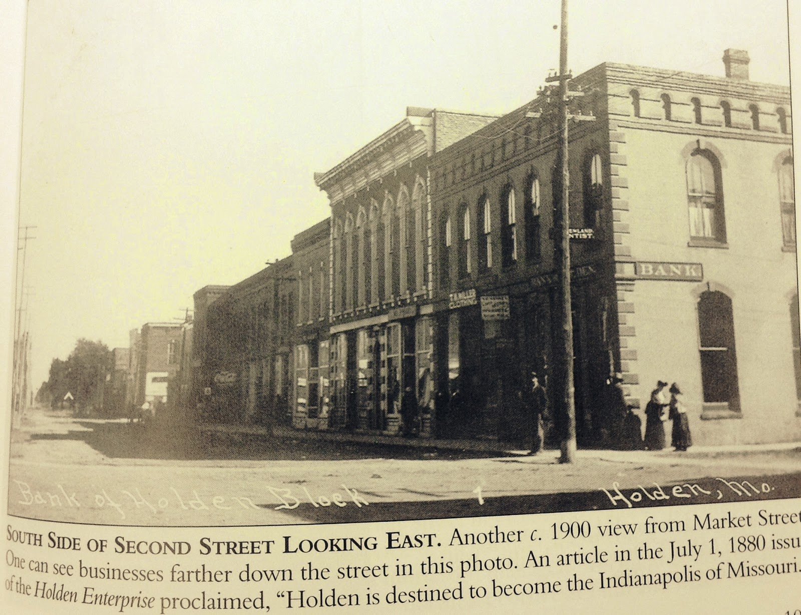 SHOW ME Johnson County Western Missouri History Holden, Missouri