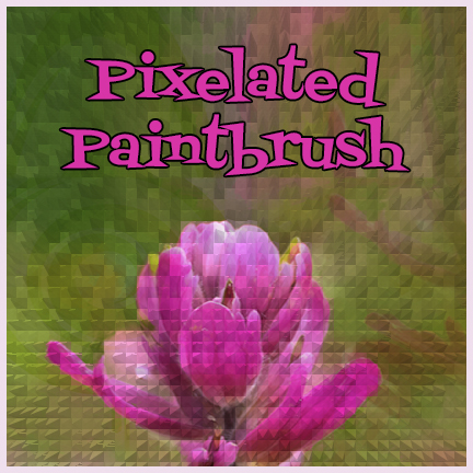 Pixelated Paintbrush