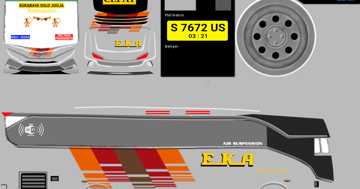 Download Livery Bussid Png Persija livery truck anti gosip