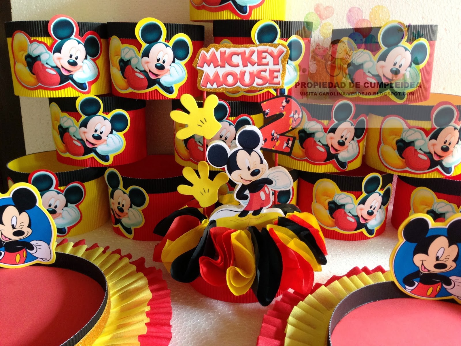 DECORACIONES INFANTILES: mickey mouse