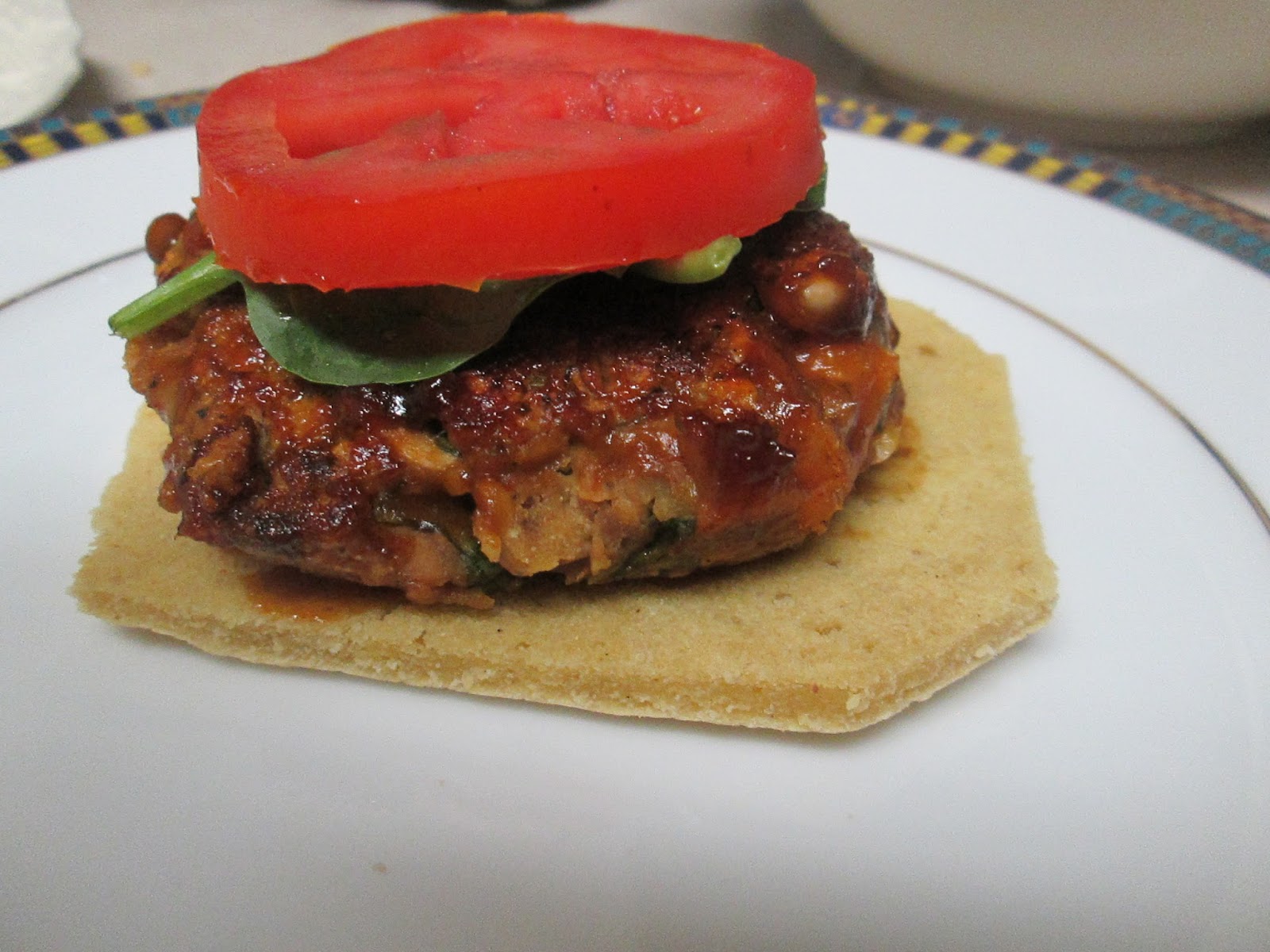 Black BeanLentil Burger