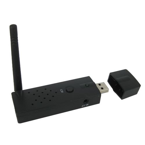 Wireless USB DVR Support 4Channel 2.4GHz Wireless Video and Audio