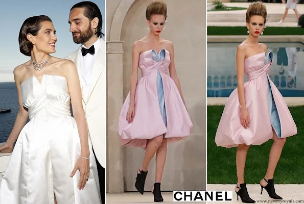 Charlotte Casiraghi wore Chanel gown from Haute Couture Spring Summer 2019