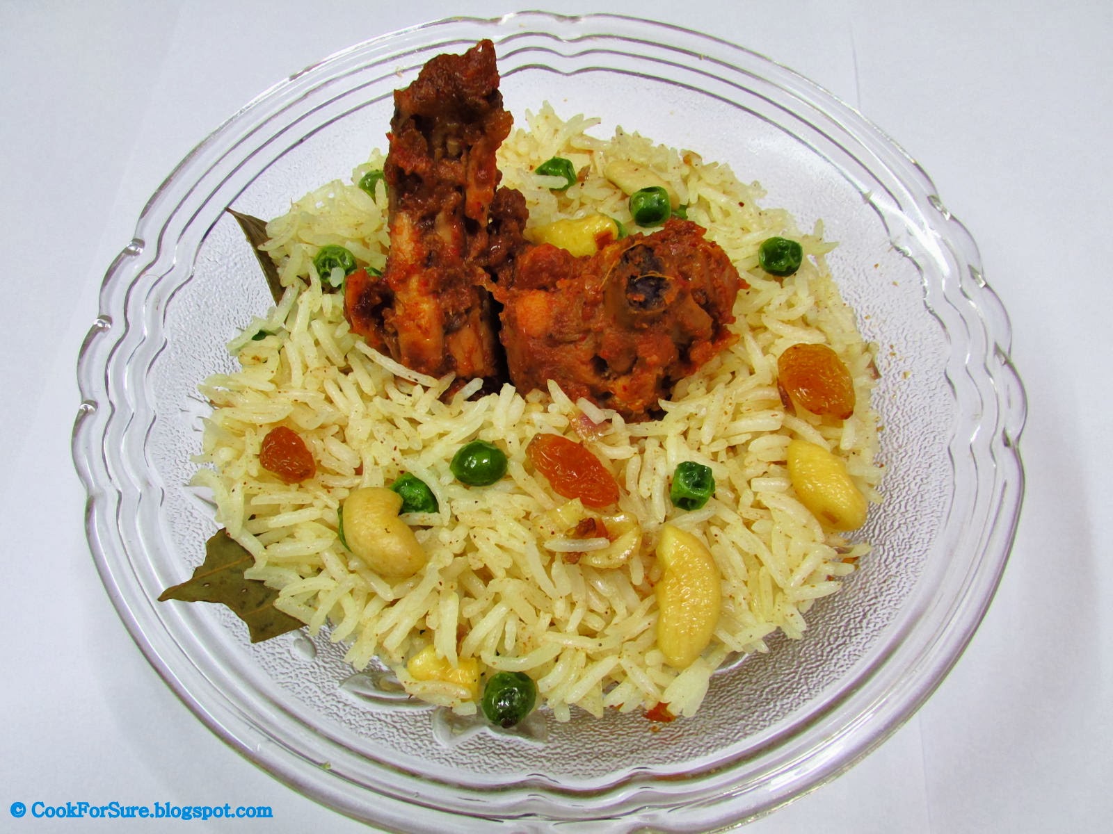 Shahi Green Peas Pulao