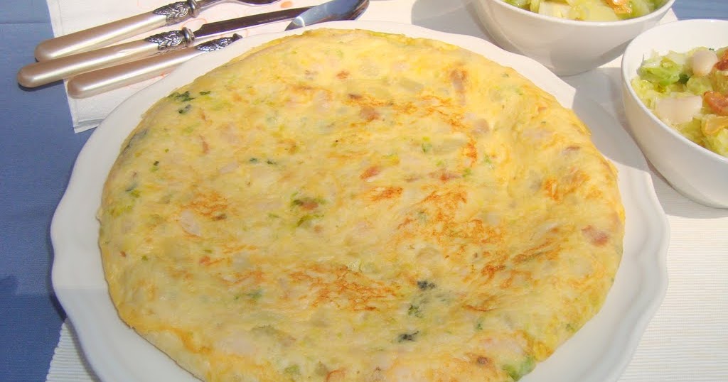 QUIERO SER SÚPER FAMOSA Tortilla de col y judías blancas