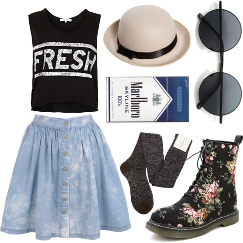 FashionEatSta Summer Essentials Skater Skirt