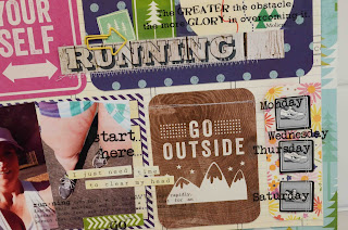 New Year's Resolution Layout by Laurel - Laurel Seabrook - #layout #running #everyday life
