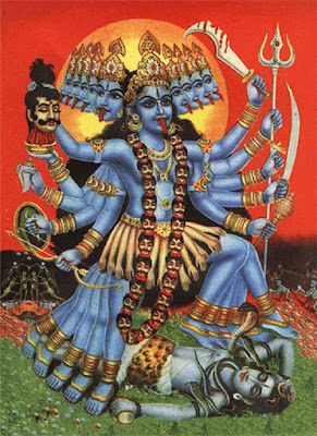 Kali e Shiva