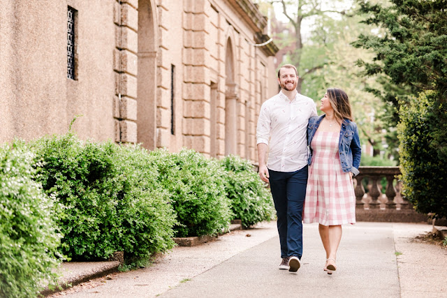 Meridian Hill Park DC Engagement Session photographed by Heather Ryan Photography