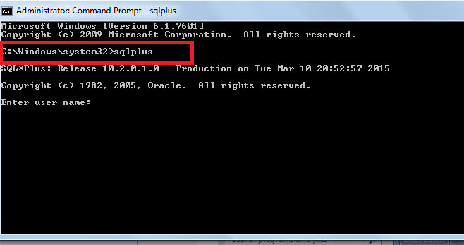 How To Connect With Oracle Database Using Sqlplus Utility - Vrogue