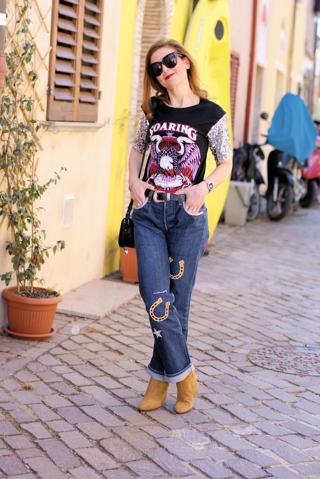 denim rockstar outfit