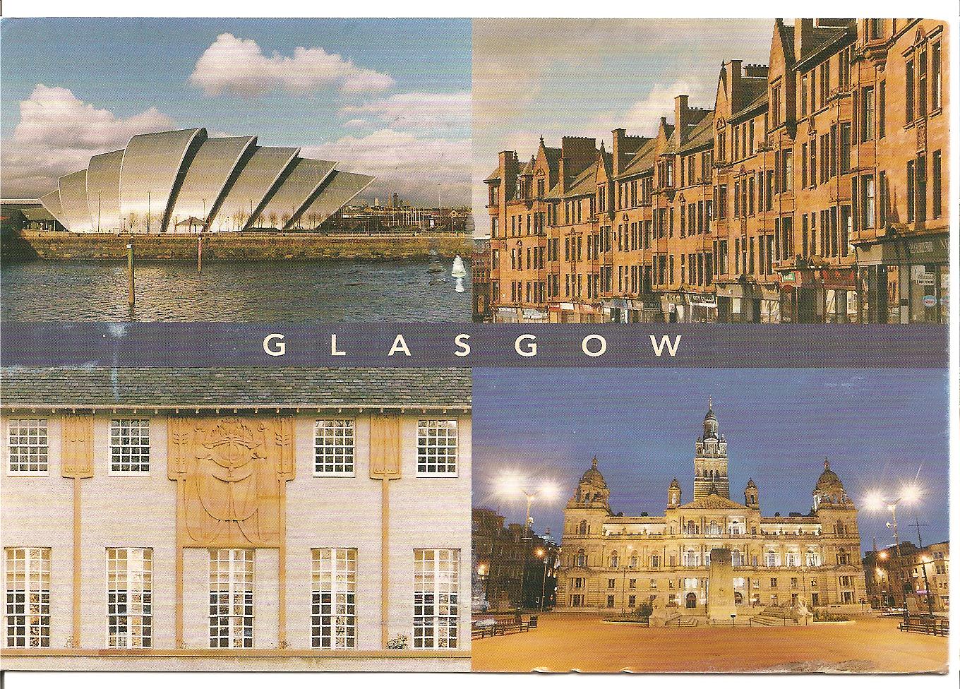 MY POSTCARDPAGE SCOTLAND Glasgow
