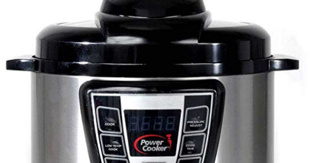 Best Slow Power Pressure Cooker Extra Large 10 Quarts As Seen On TV