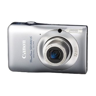 Digital Camera: Canon PowerShot SD1300 IS 12.1 MP Digital Camera with