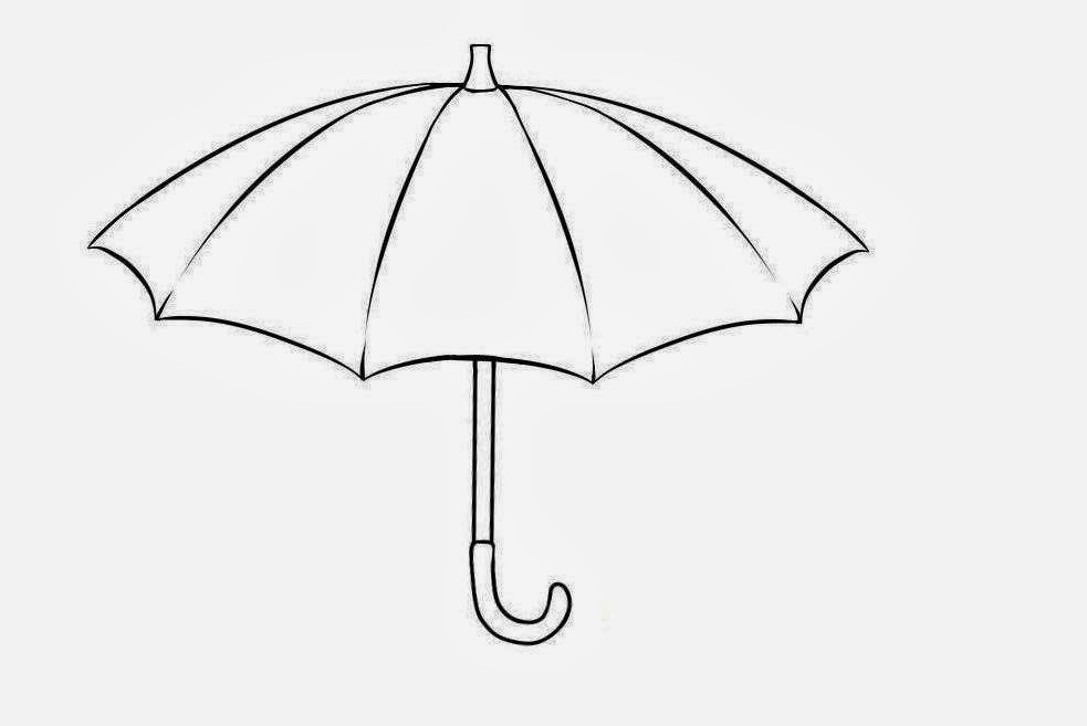 umbrella coloring pages - photo #31