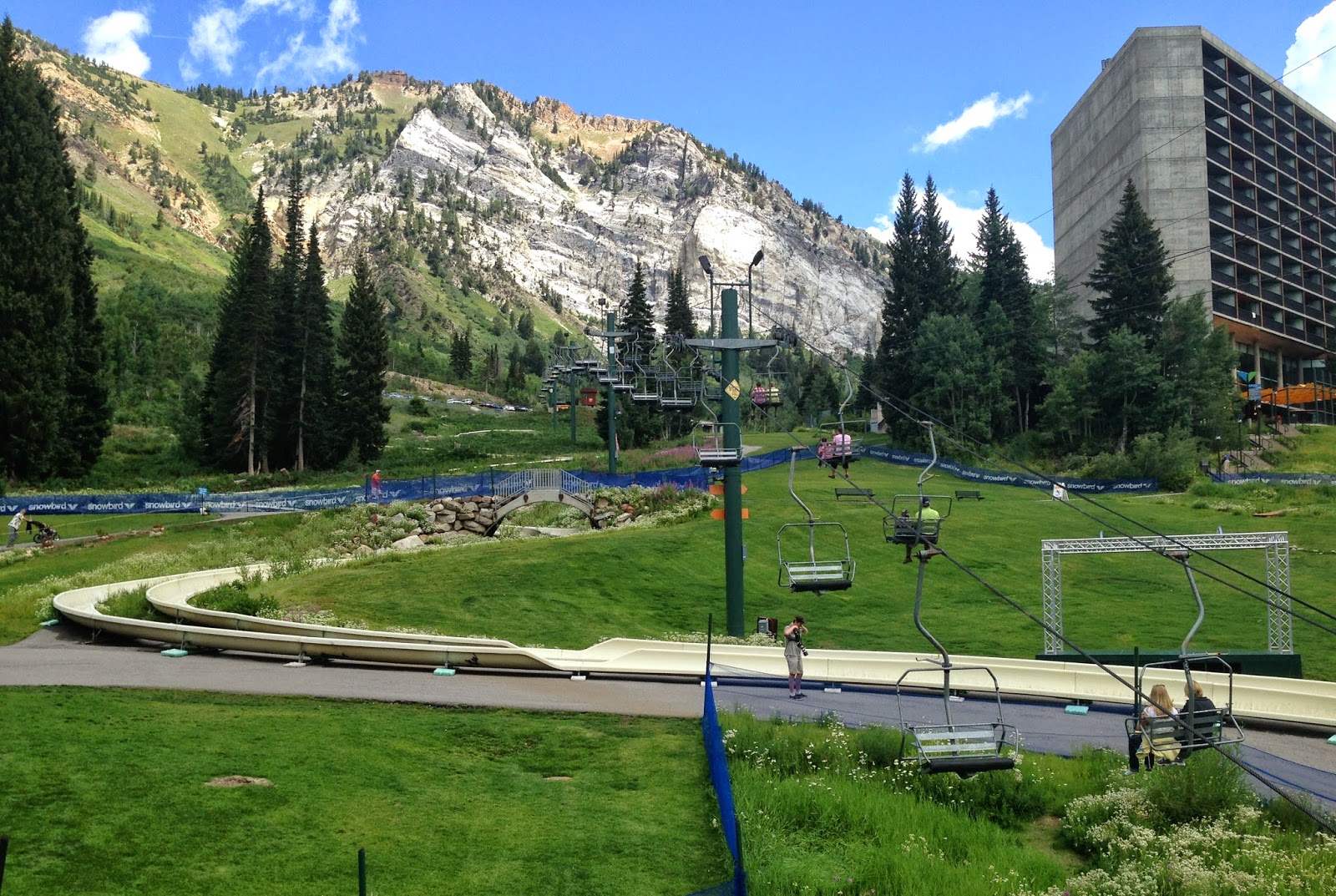 Summer Activities at Snowbird, Utah