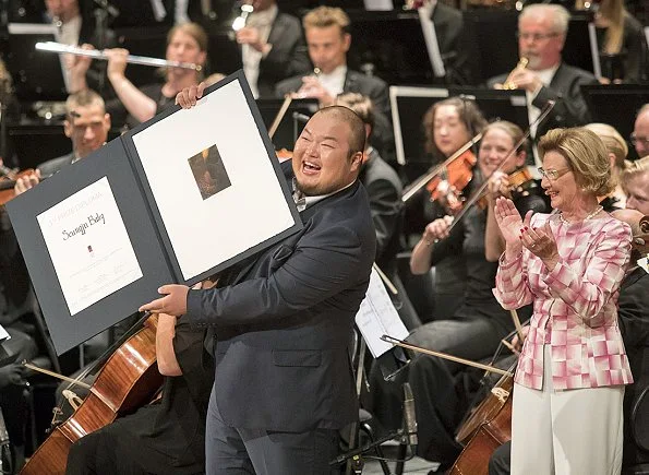 Tenor Seungju Bahg from South Korea, Giovanni Sebastiano Sala from Italy,  Alexander Roslavets from Belarussian at Opera and Ballet House in Oslo