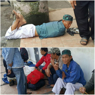 Tak Sampai Sehari, Alex, Pengemis Pura-Pura Buntung Itu Raup Rp200 Ribu Tak Sampai Sehari, Alex, Pengemis Pura-Pura Buntung Itu Raup Rp200 Ribu