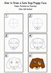 draw dog face puppy drawing easy beginners dogs tutorial sketch drawings things step puppies faces fun shapes youtu cats way