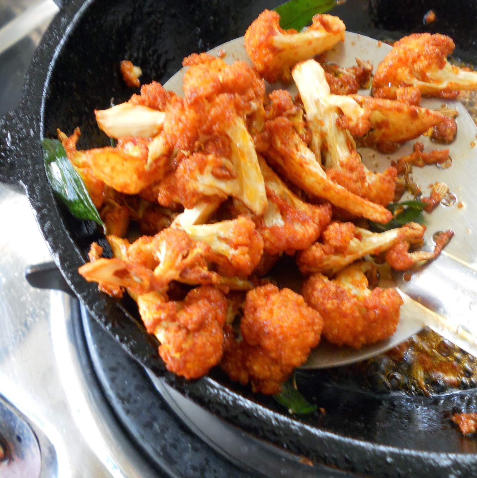 Crispy Cauliflower Fries / Gobi Fry (Malabar Style)