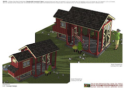 chicken coop plans construction ss101 build building run ramp wall roof