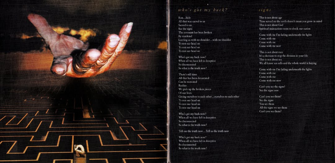 Encarte: Creed - Weathered - Encartes Pop