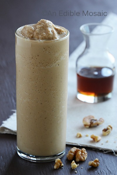 Maple Walnut Coffee Smoothie + BLEND E-Book Release