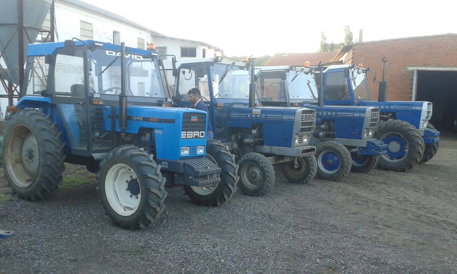 Ebro 6100. The colossus of the field