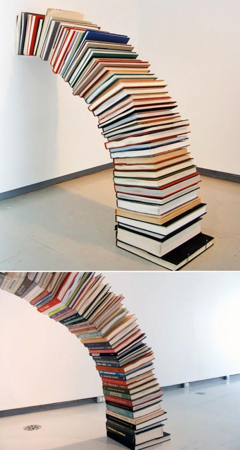 livros estantes diferentes como guardar