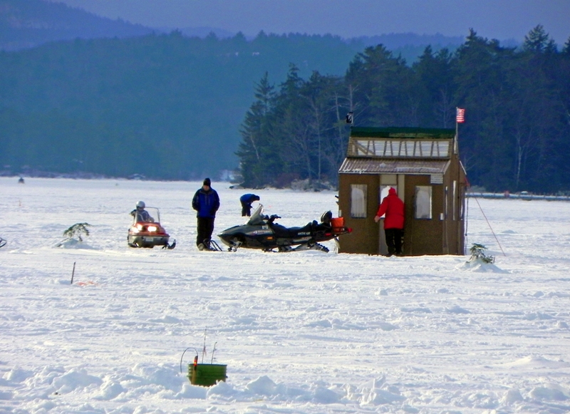 ActionshotsNH NH Ice Fishing Derby Lake Winnipesaukee 2011