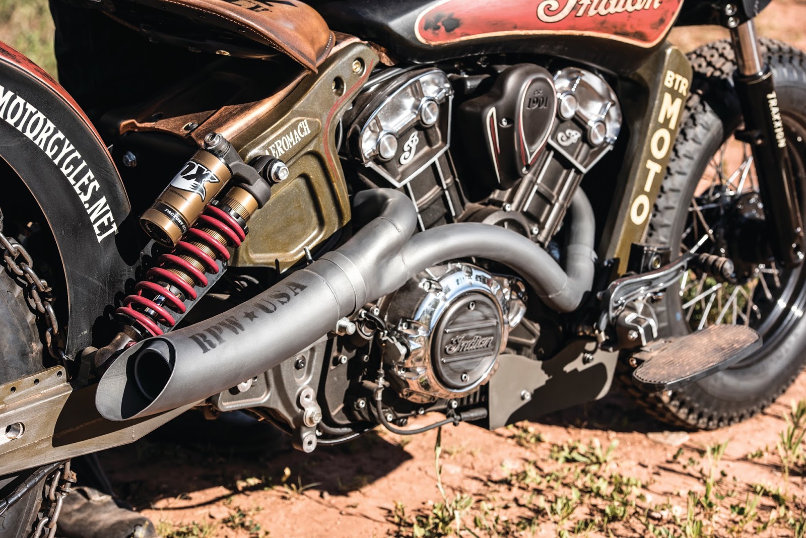 Кастом indian Scout