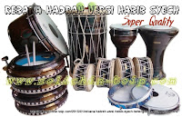 KLIK UNTUK MEMPERBESAR ! Rebana Hadrah versi Habib Syech Plus Marawis set