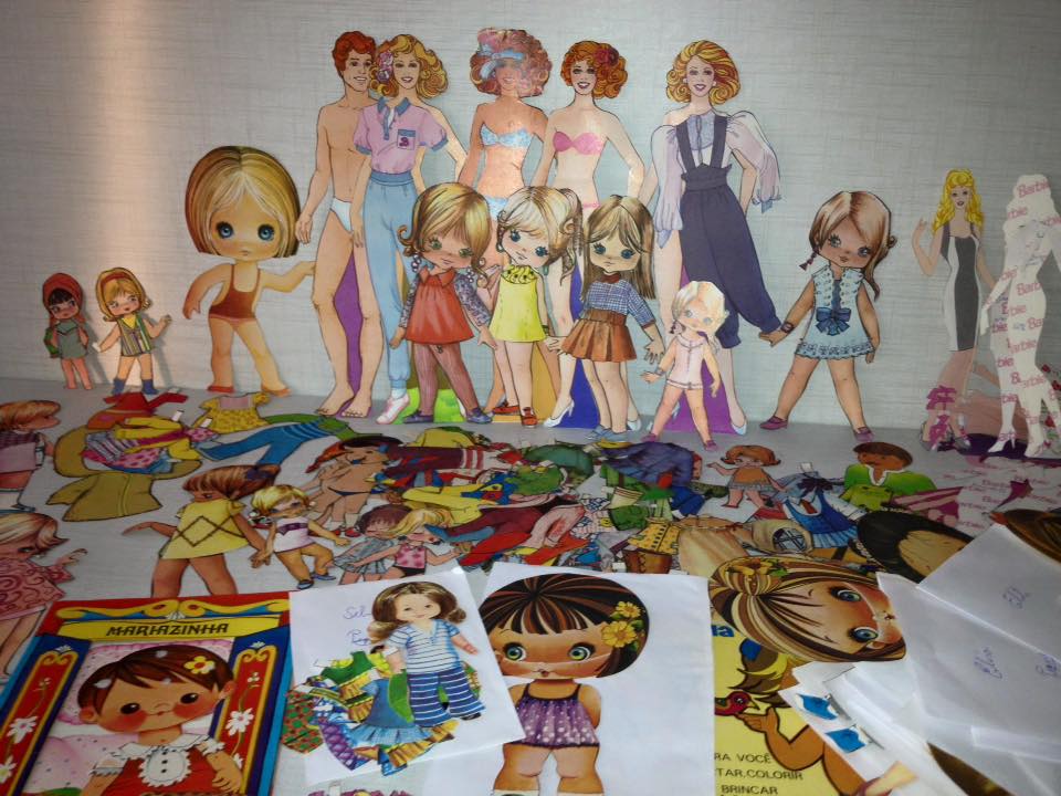 BONECAS DE PAPEL  Bonecas de papel vintage, Roupas de boneca de papel, Bonecos  de papel