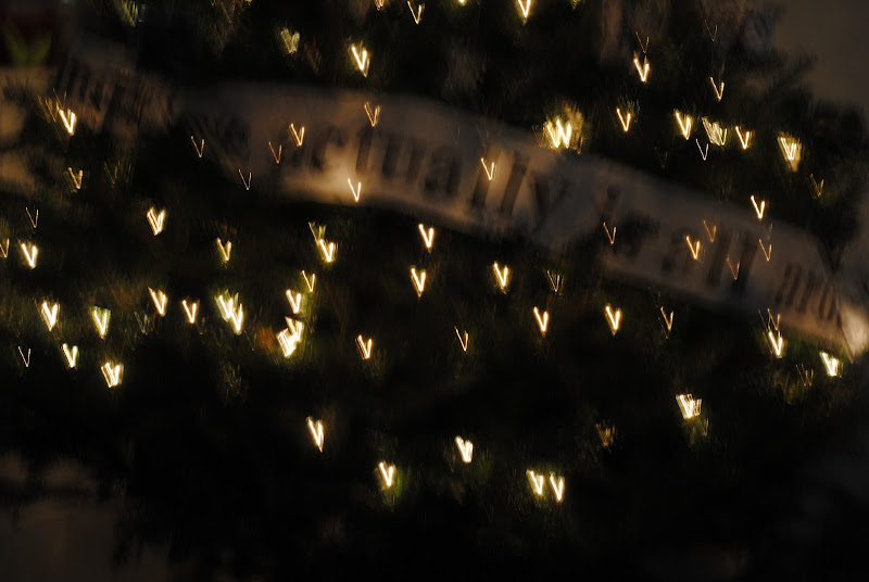 Love Actually Themed Christmas Tree Making Lemonade