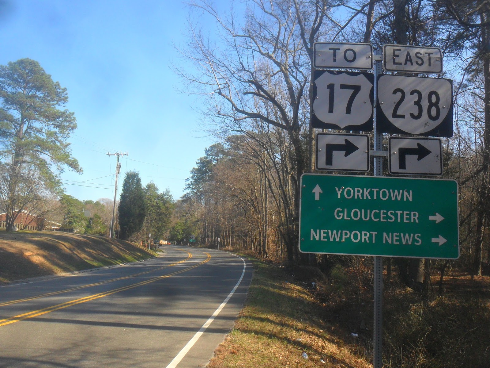 Luke's Signs Route 17 & Route 238/Goosley Rd. York County, VA