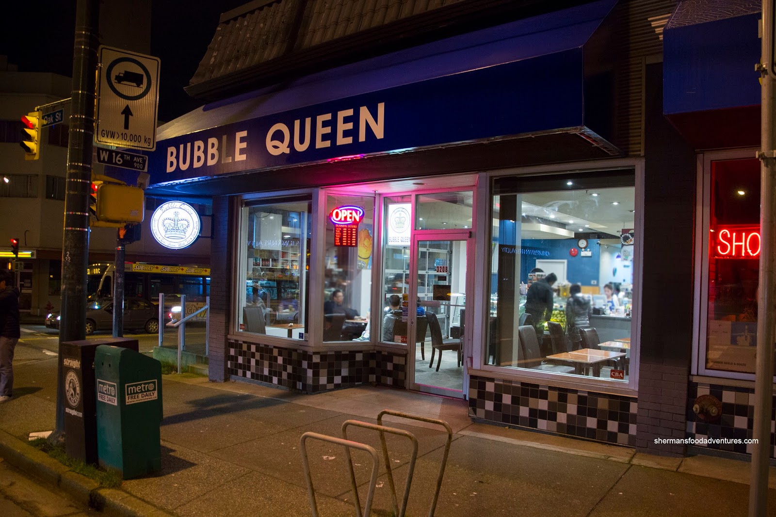 Sherman's Food Adventures Bubble Queen (Vancouver)
