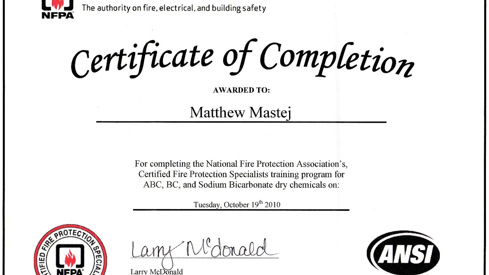 Fire Extinguisher Training Certification Fire Choices