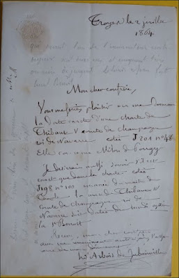 JRF Henri D'Arbois de Jubainville, archiviste de l'Aube