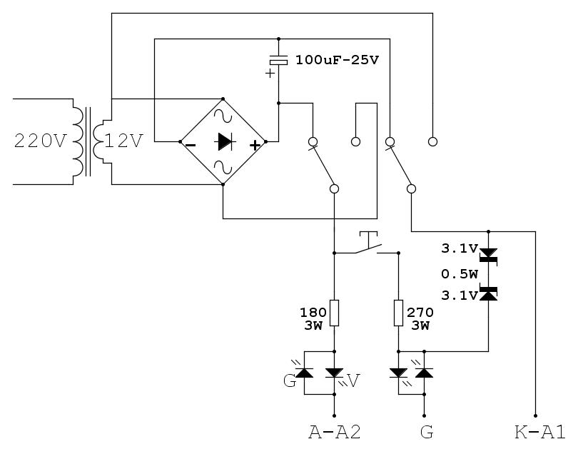 Scr Tester Circuit Diagram
