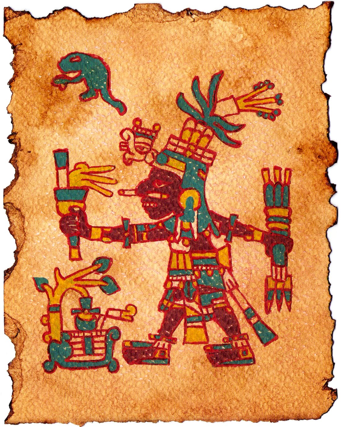 Ilustradores Academia 22: Cintéotl ó Centéotl