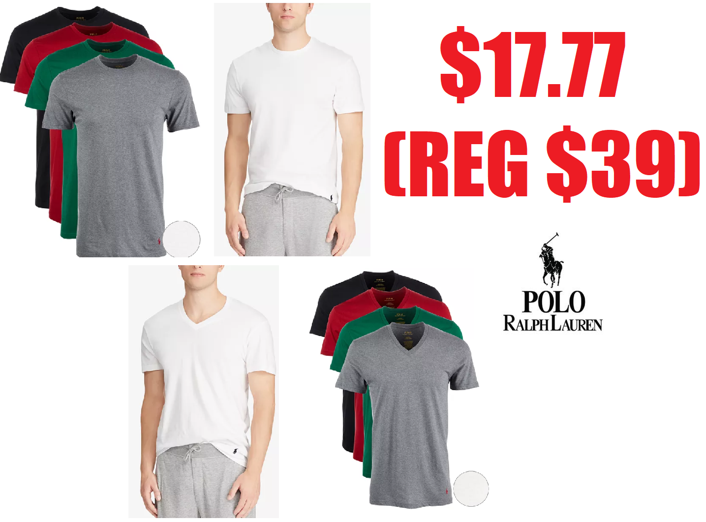 macy's polo t shirt pack